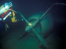 B-29 at bottom of Lake Mead