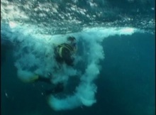 Scuba Diving in a Tsunami